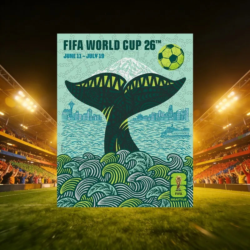 World Cup Wooden Puzzle – 200 Pieces