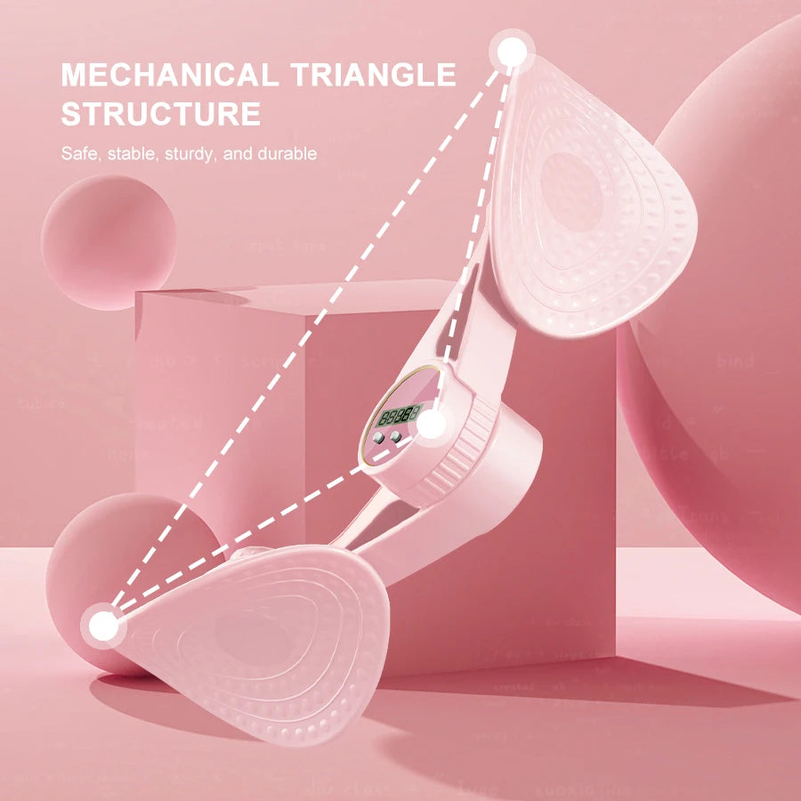 Multifunctional Leg Beauty Device Pelvic Floor Muscle Training Postpartum Repair Leg Clamp Countable Trainer Fitness Device