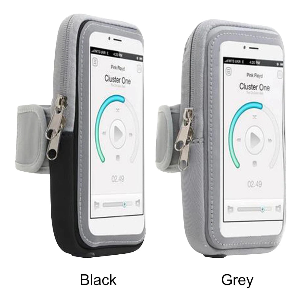 Universal Running Armband Phone Case Holder Jogging Shockproof Phone Bag Fitness Gym Arm Band Cellphone Pouch