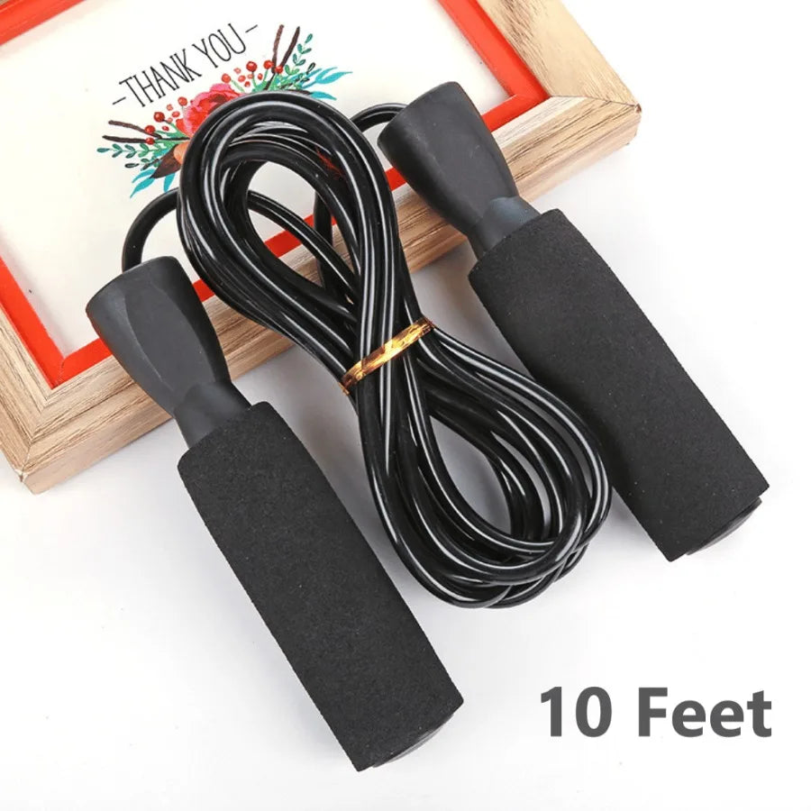 Gym Aerobic Exercise Boxing Skipping Jump Rope Adjustable Bearing Speed Fitness Bearing Jump Rope TangleFree Jumping Rope Speed