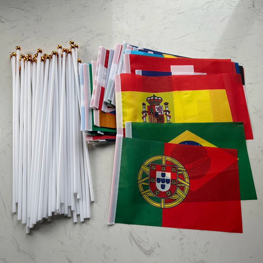 World Cup Country Flags Set – 48 pcs