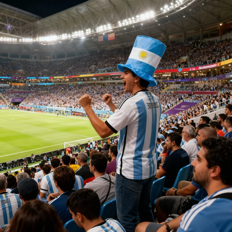 Football Fan Flag Hat