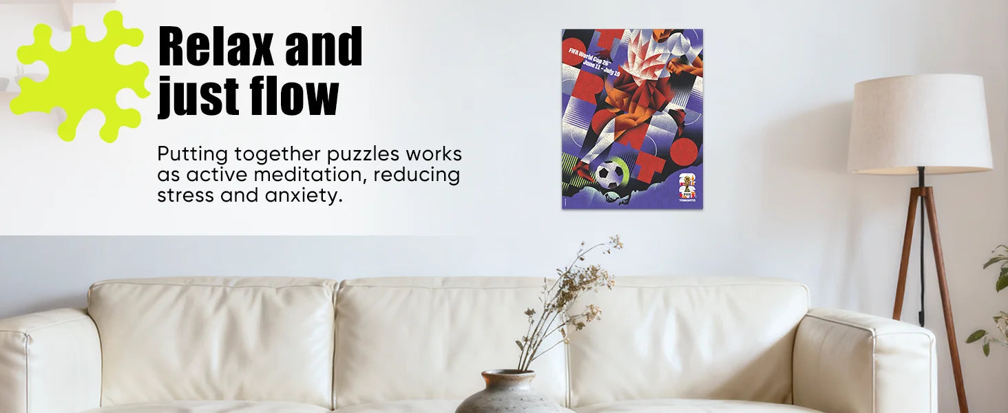 World Cup Wooden Puzzle Wall Art – 200 Pieces