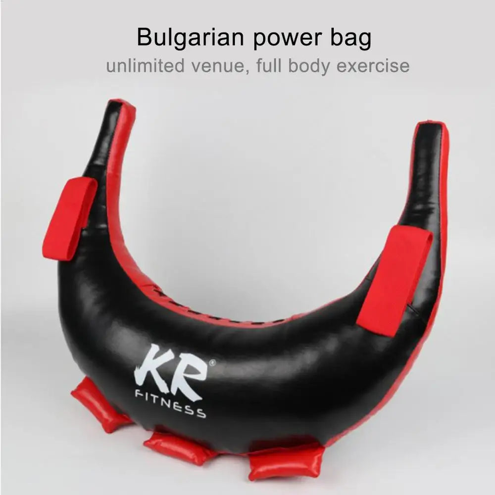 PU Boxing Training Bulgarian Power Bag Muay Thai Training Sand Sandbag 5-20kg MMA Boxing Power Bag Empty Bag Fitness Weight Bags