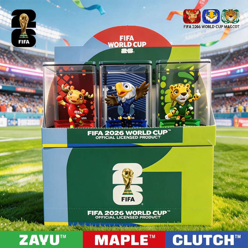 World Cup Mascot Collectible Set (3 Pieces)