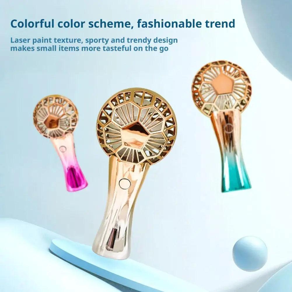 Portable Mini Fan – Handheld & USB Rechargeable
