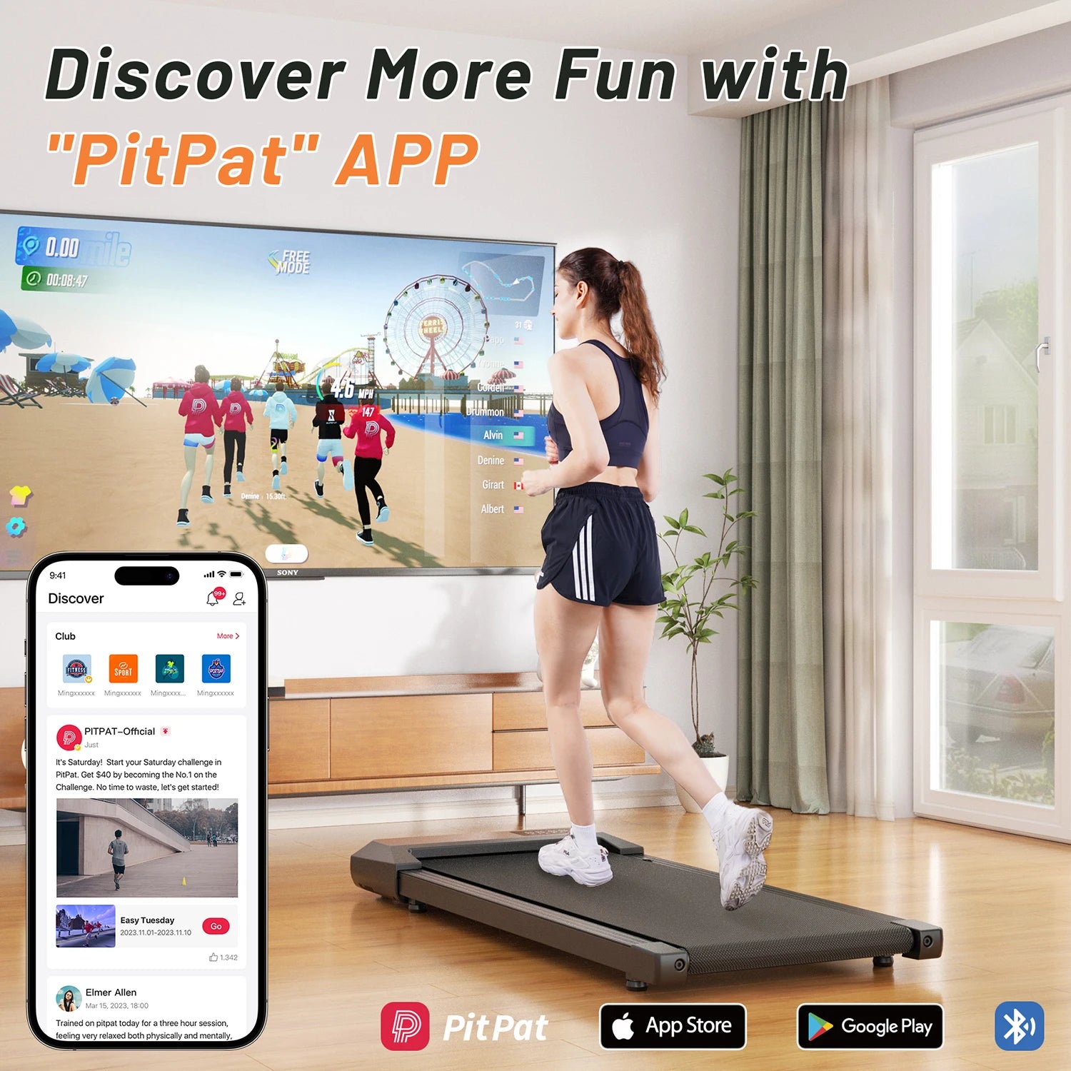 350lbs Treadmill for Home