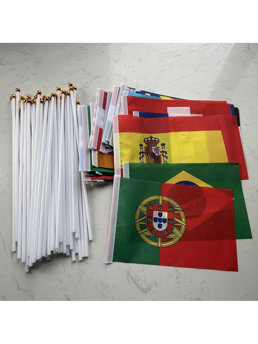 World Cup Country Flags Set – 48 pcs