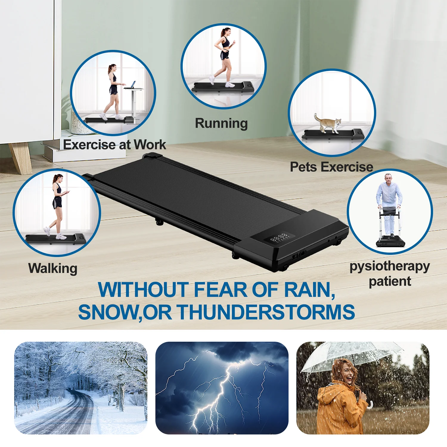 350lbs Treadmill for Home