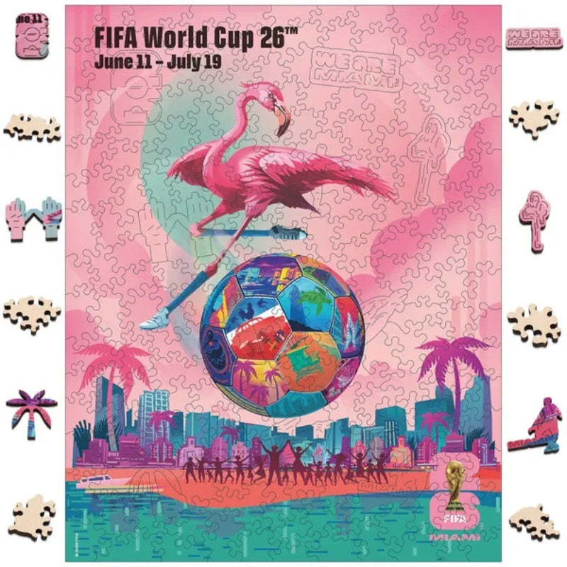 World Cup Wooden Puzzle – 200 Pieces