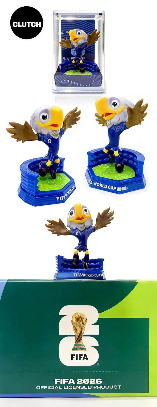 World Cup Mascot Collectible Set (3 Pieces)