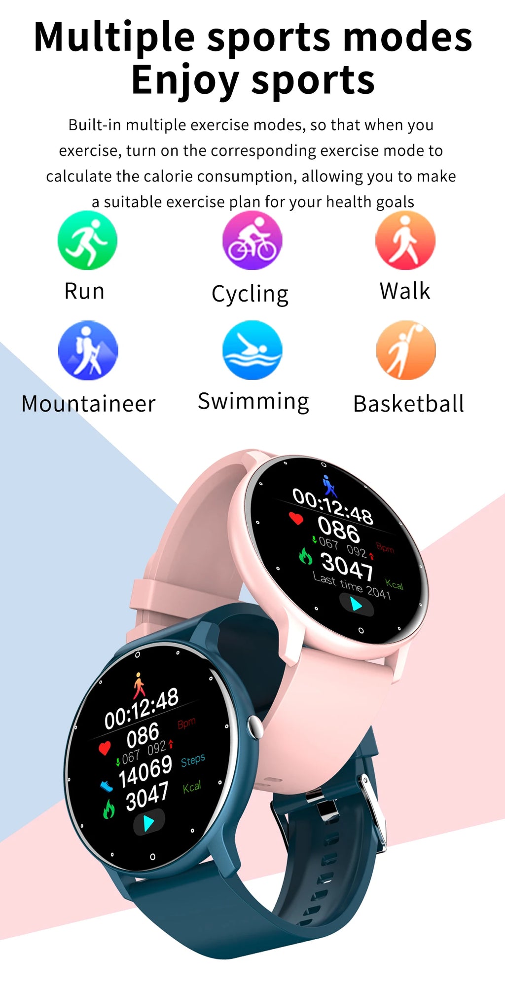 LIGE Sport Smartwatch