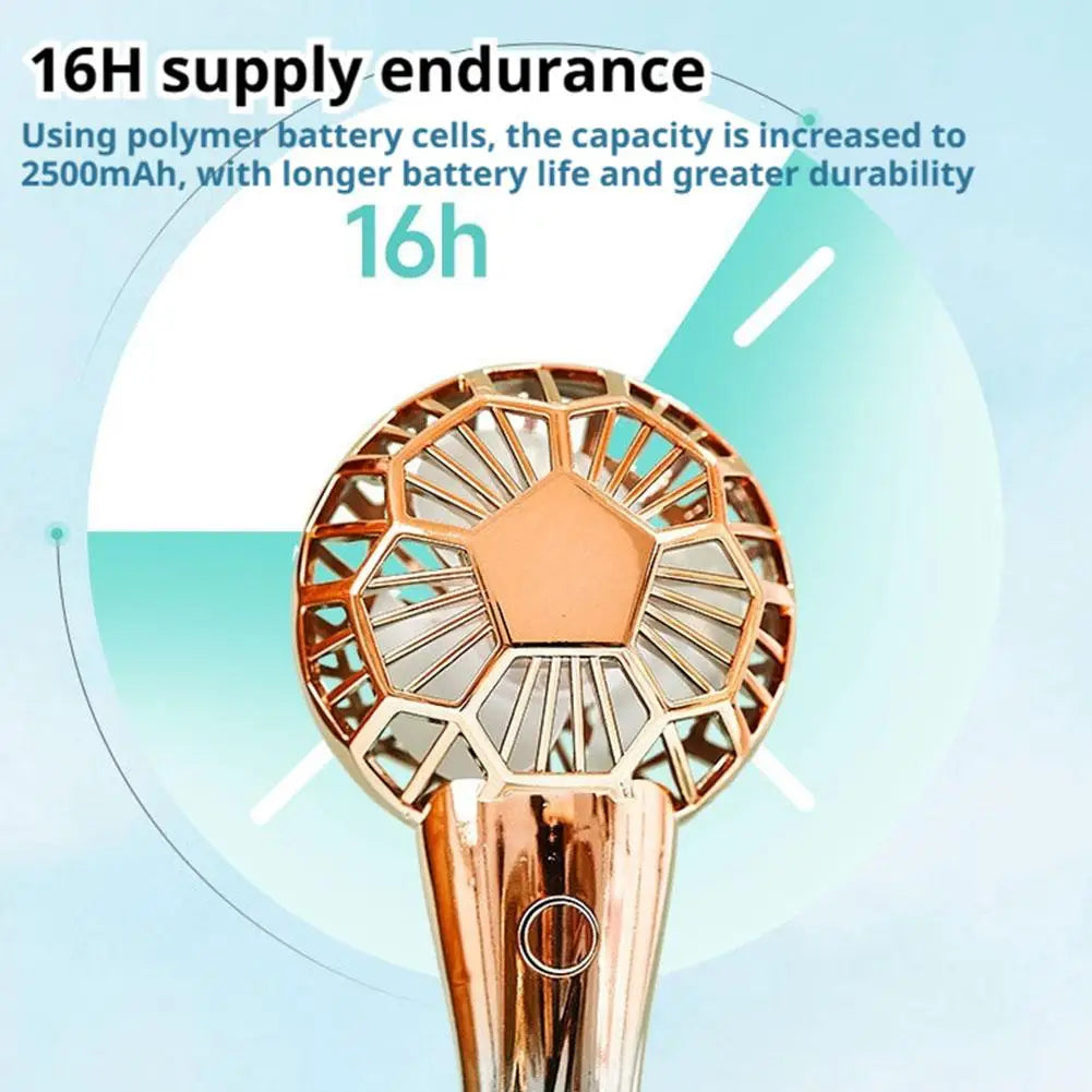 Portable Mini Fan – Handheld & USB Rechargeable
