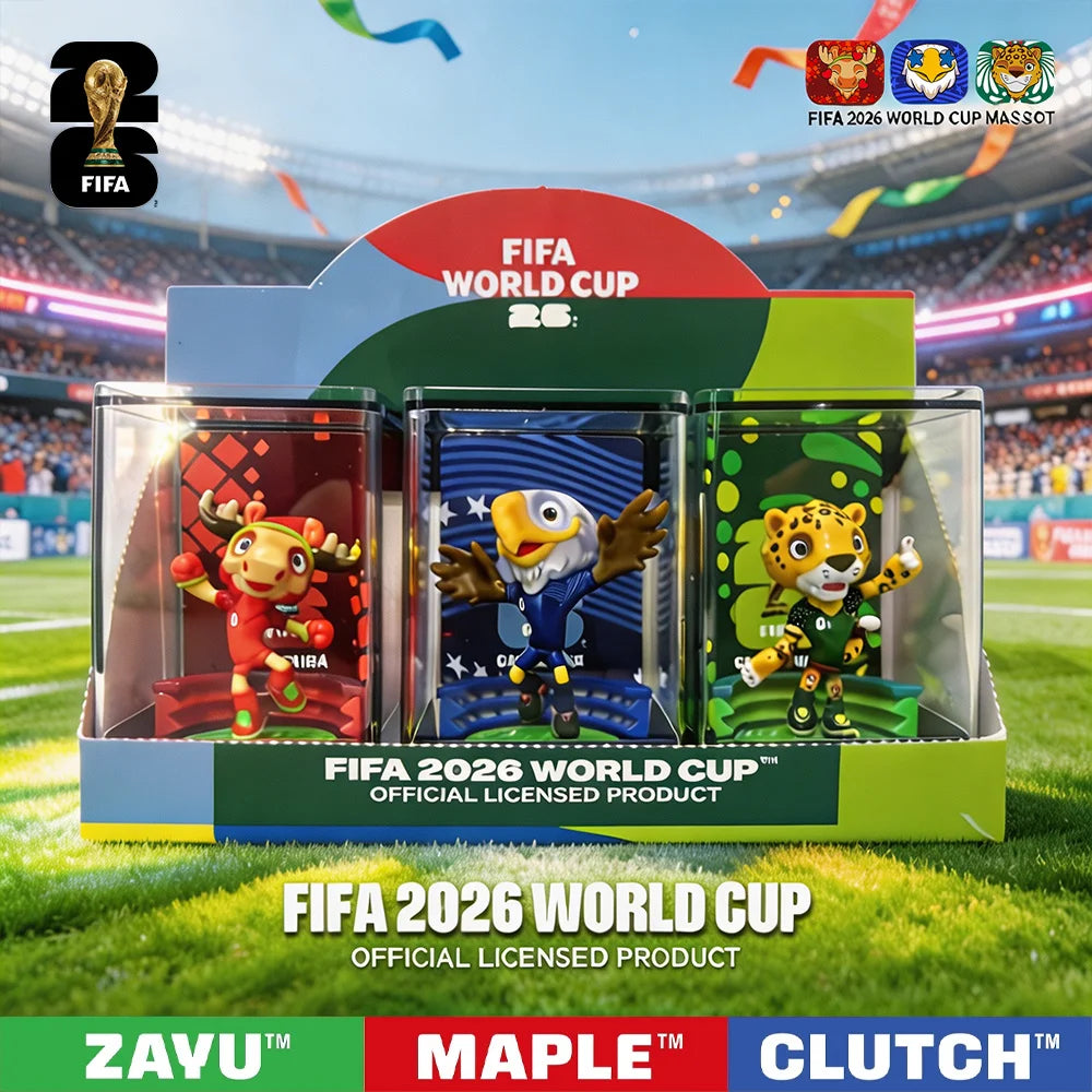 World Cup Mascot Collectible Set (3 Pieces)