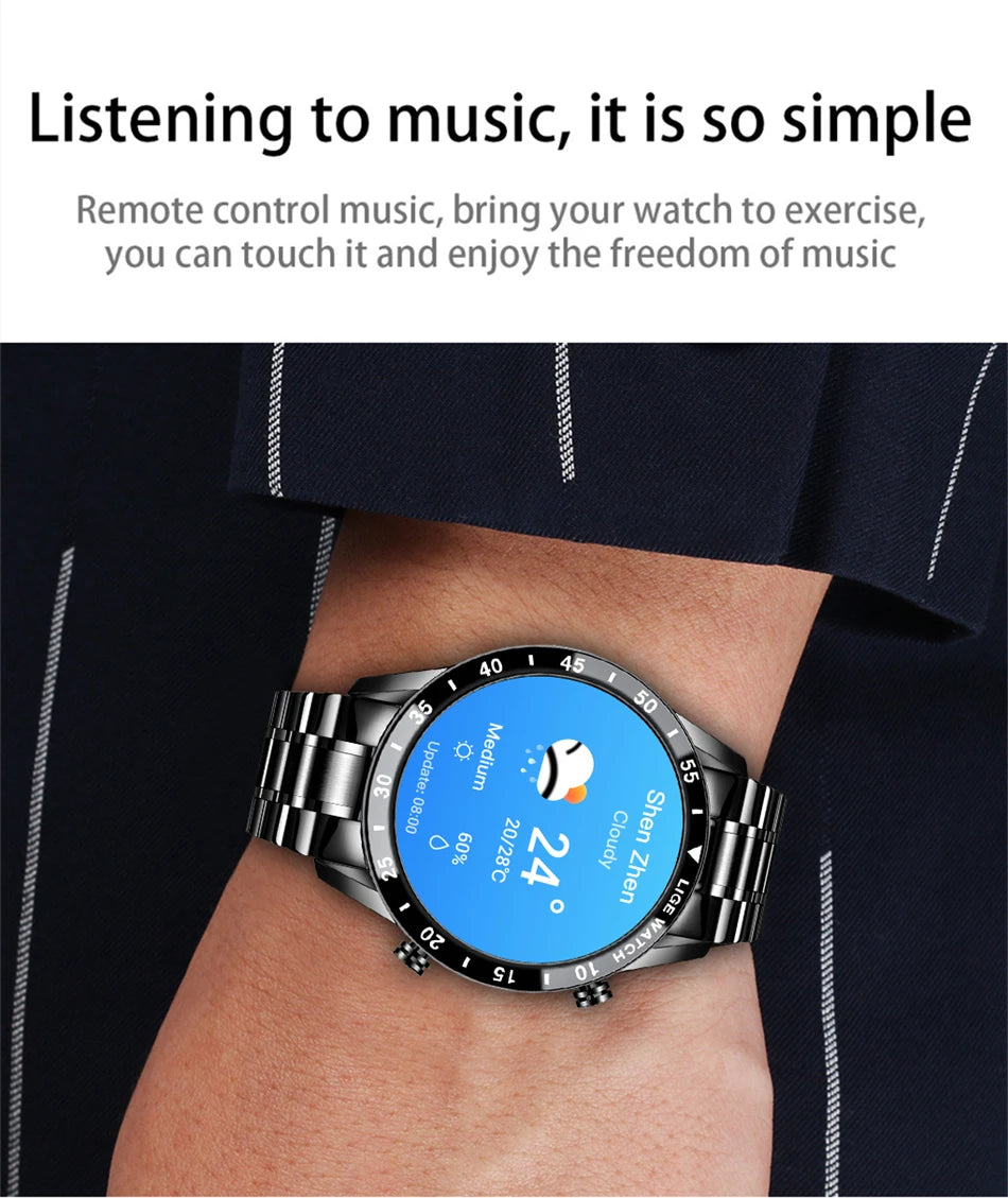 LIGE Steel Smartwatch