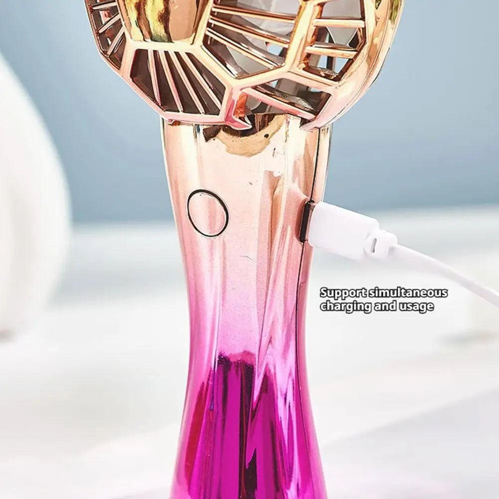 Portable Mini Fan – Handheld & USB Rechargeable