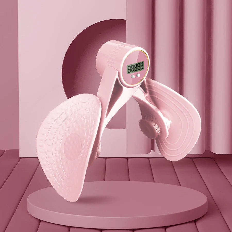 Multifunctional Leg Beauty Device Pelvic Floor Muscle Training Postpartum Repair Leg Clamp Countable Trainer Fitness Device