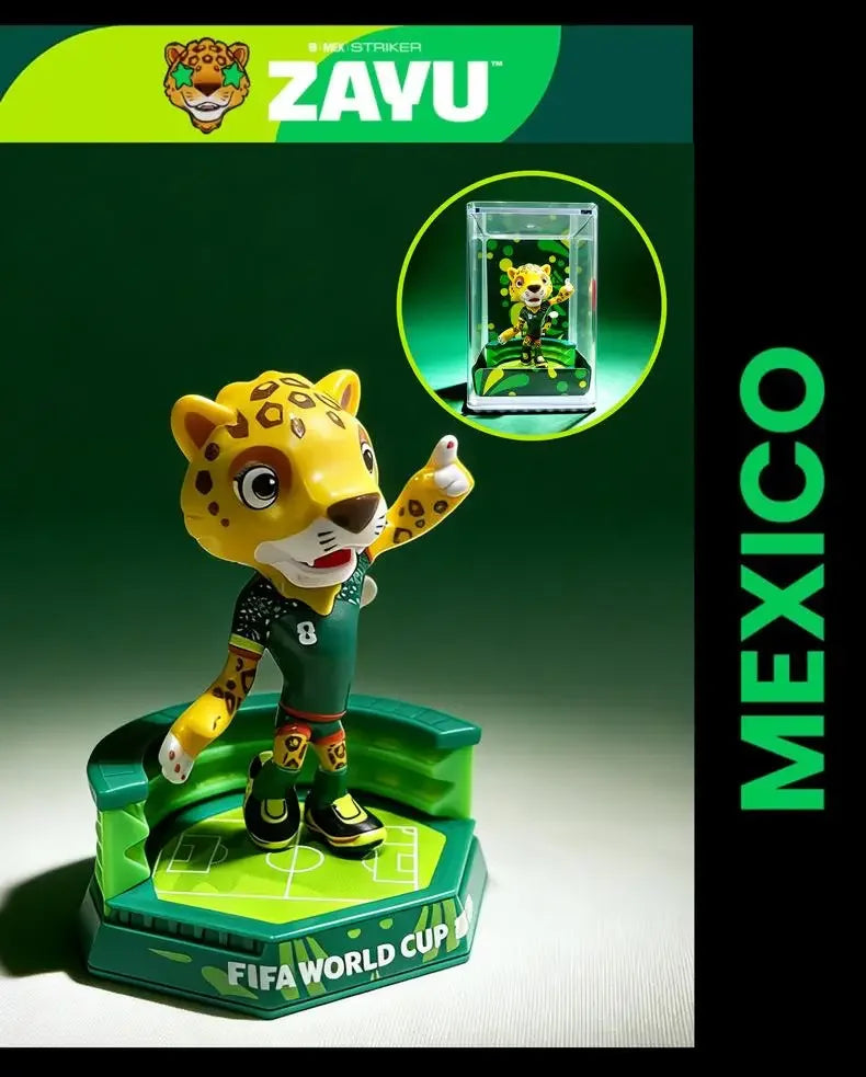 World Cup Mascot Collectible Set (3 Pieces)