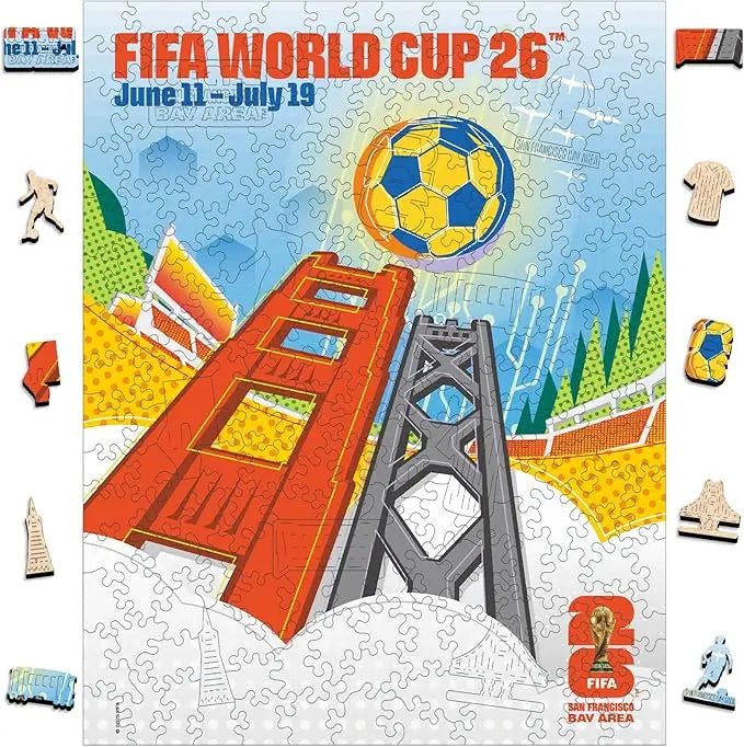 World Cup Wooden Puzzle – 200 Pieces