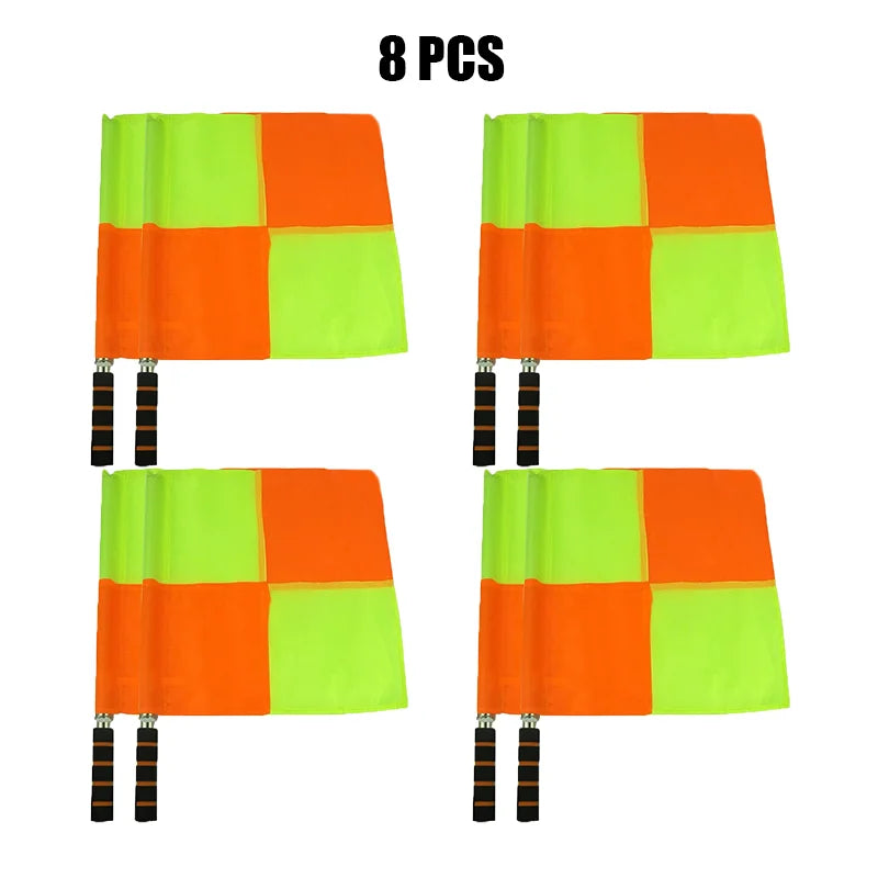 Soccer Referee Flag Set – Multiple Pack Options