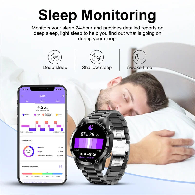 LIGE Steel Smartwatch