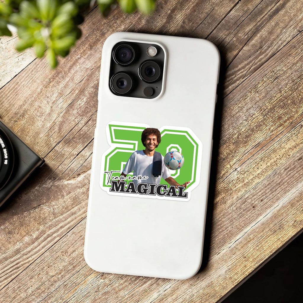 Custom Soccer Stickers (Waterproof Vinyl)
