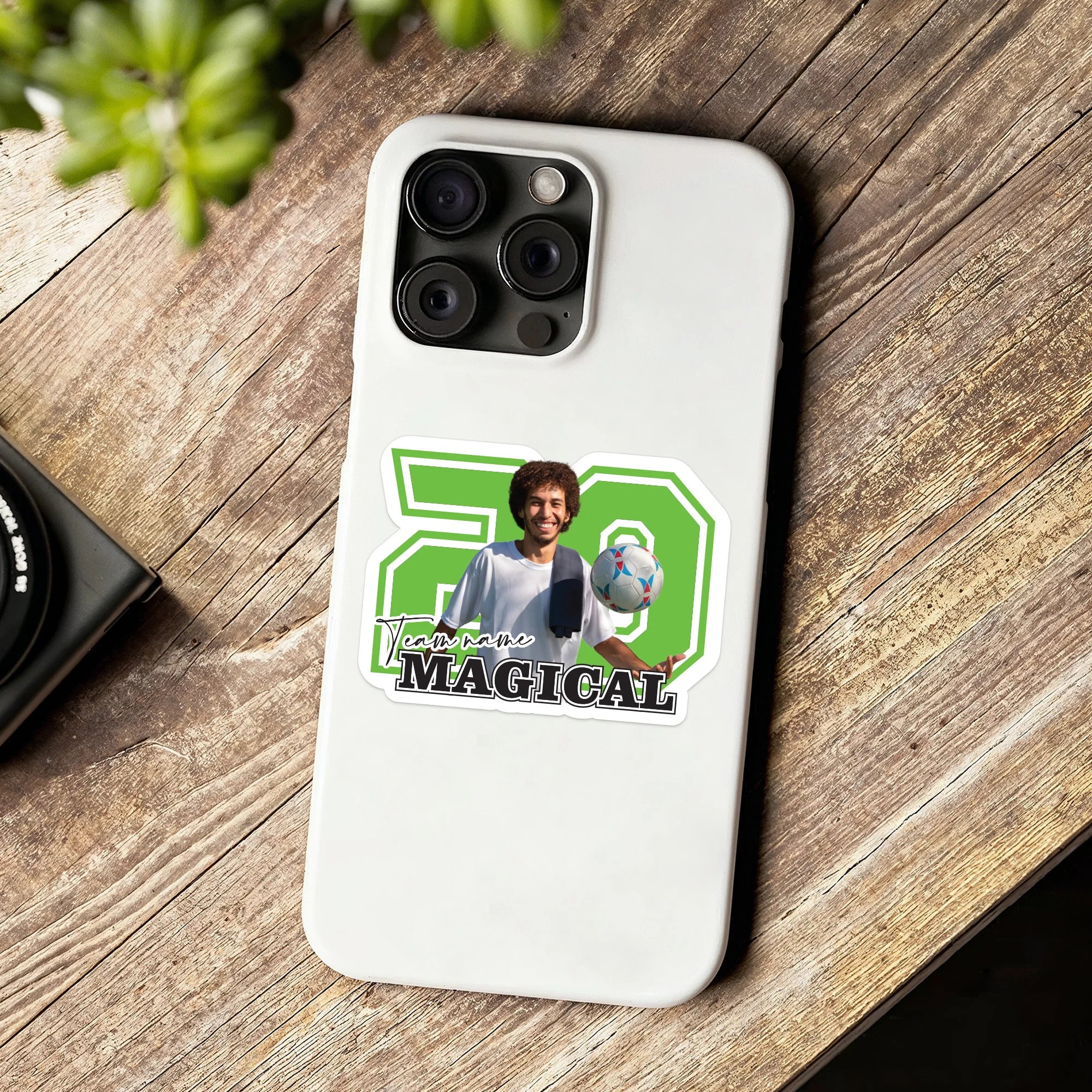 Custom Soccer Stickers (Waterproof Vinyl)