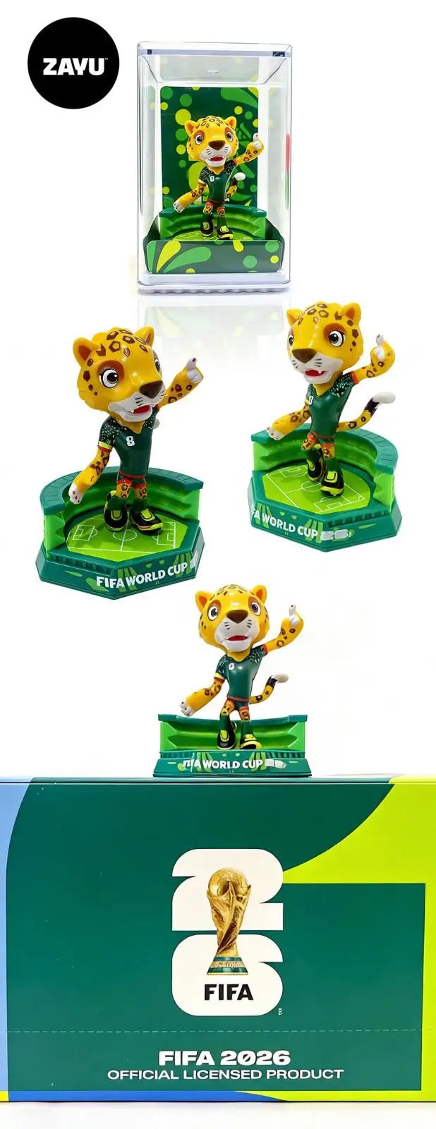 World Cup Mascot Collectible Set (3 Pieces)