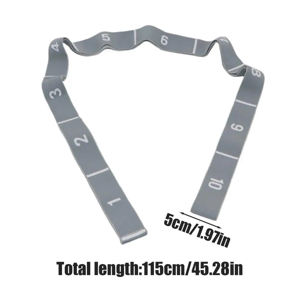 Stretch Band For Exercise Workout Band With 10 Loops Strength Bands Elastic Fitness Strap For Yoga Pilates Stretching Strength