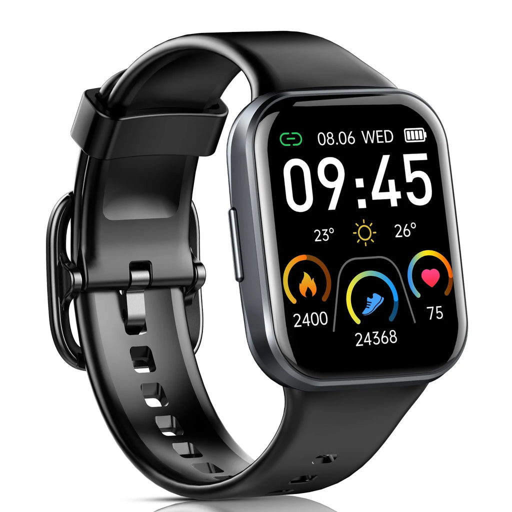 Smart Watch, Fitness Tracker Watch for Men Women, 1.69'' Touch Smartwatch Fitness Watch with Pedometer/Sleep Monitor.