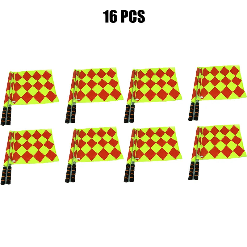 Soccer Referee Flag Set – Multiple Pack Options
