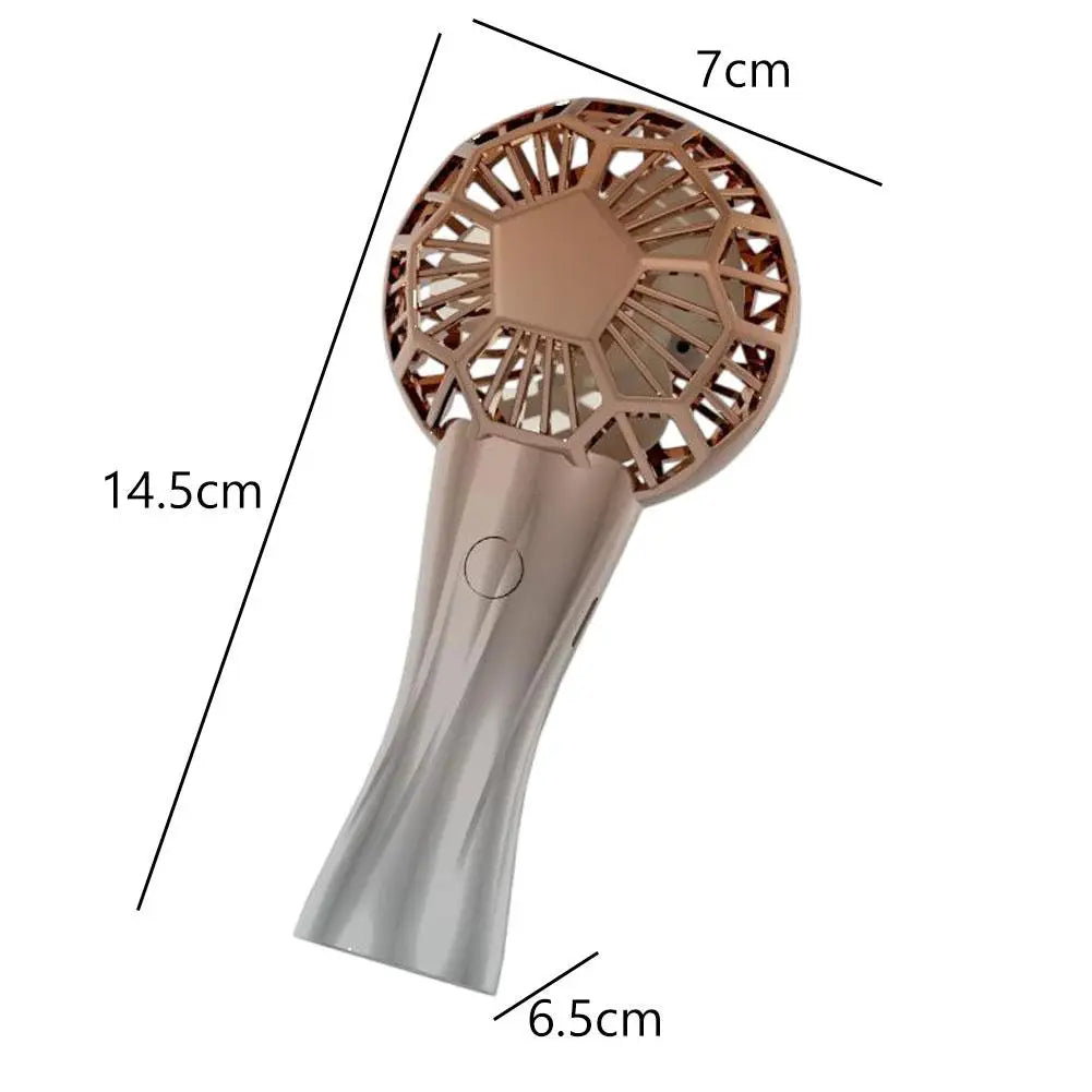 Portable Mini Fan – Handheld & USB Rechargeable
