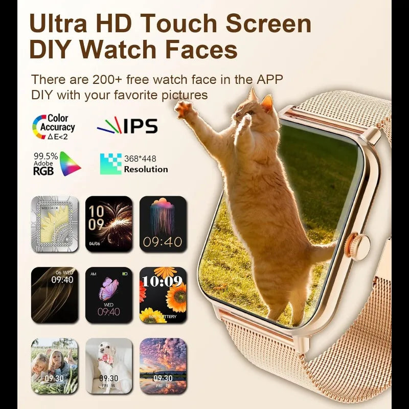 INNOFOVO Smartwatch 3 colors straps