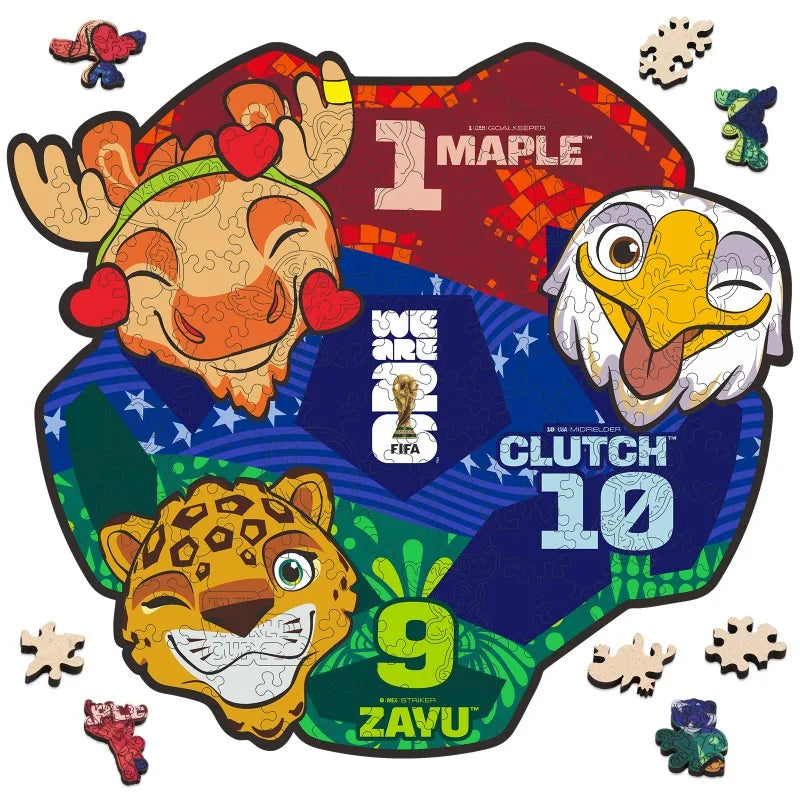World Cup Wooden Puzzle – 150 Pieces
