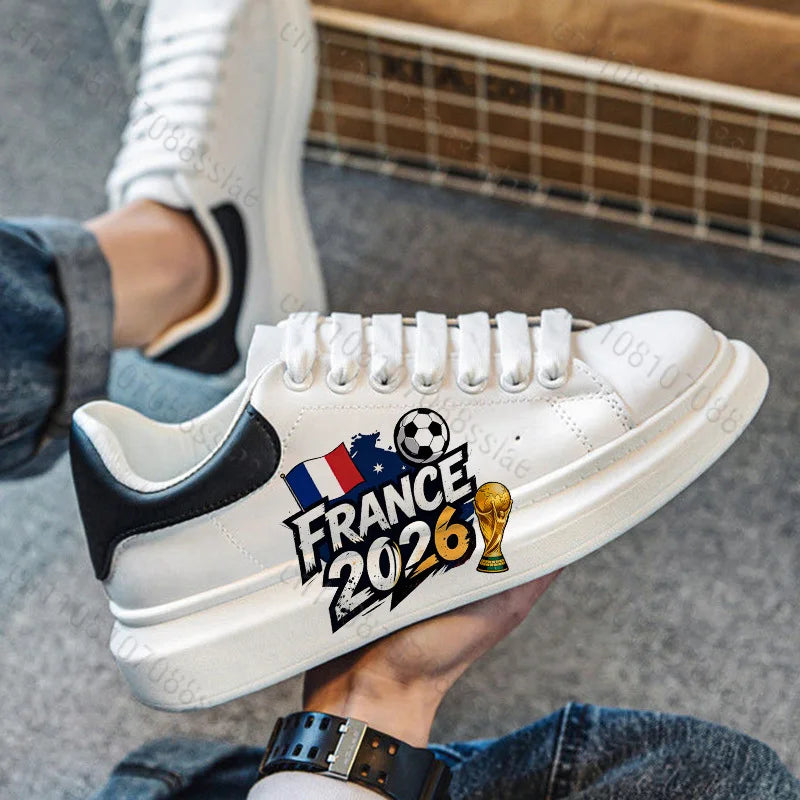 Football-Inspired Casual Sneakers
