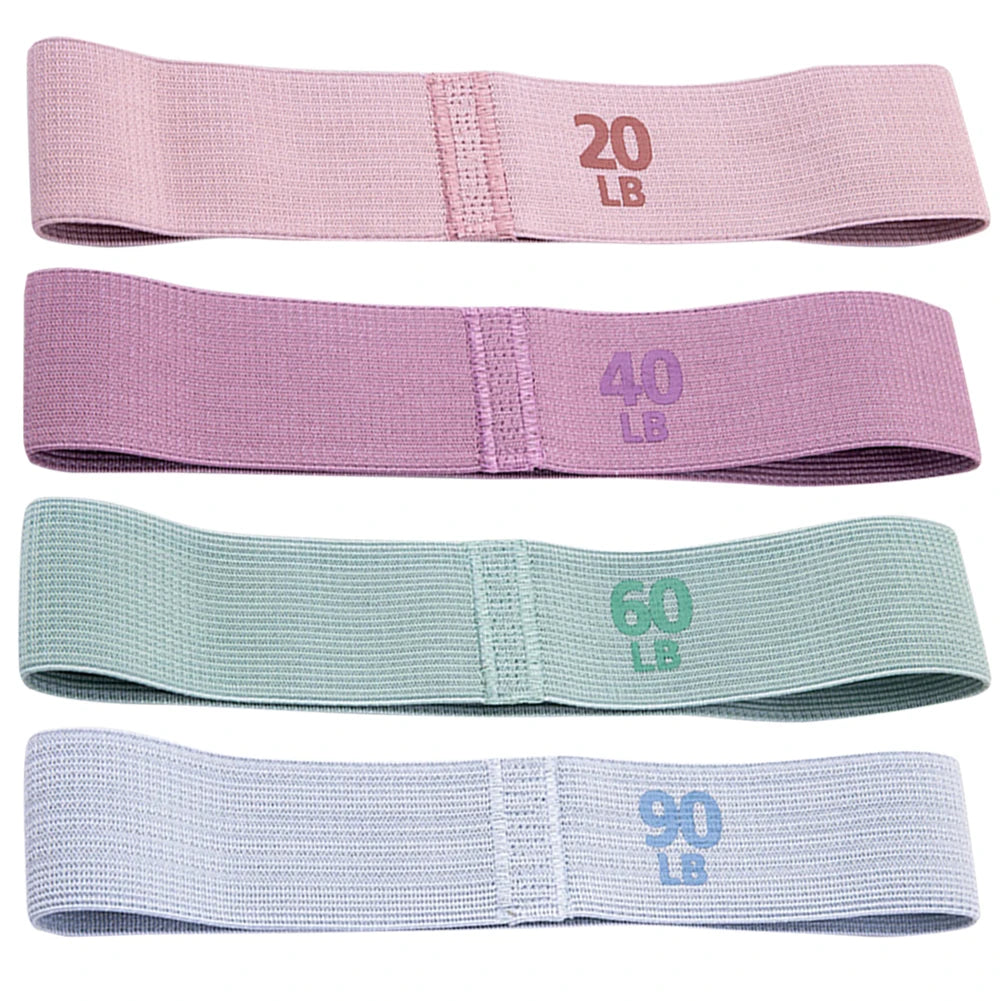 Fitness Resistance Bands Fabric Elastic Bands Yoga Pilates Hip Circle Expander Bands Gym Training Loops Yoga Workout Equipment