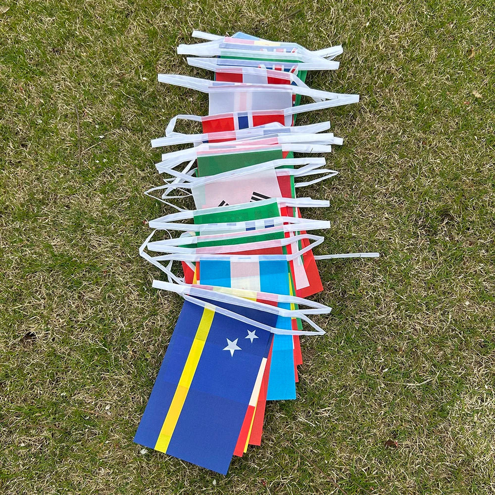 World Cup Country Flags Set – 48 pcs