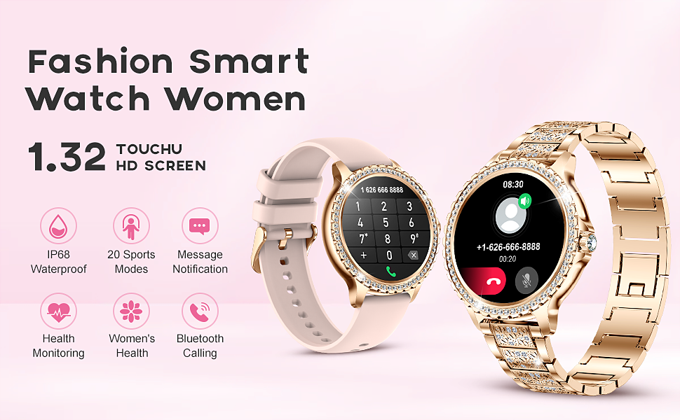 INNOFOVO Women's Smartwatch